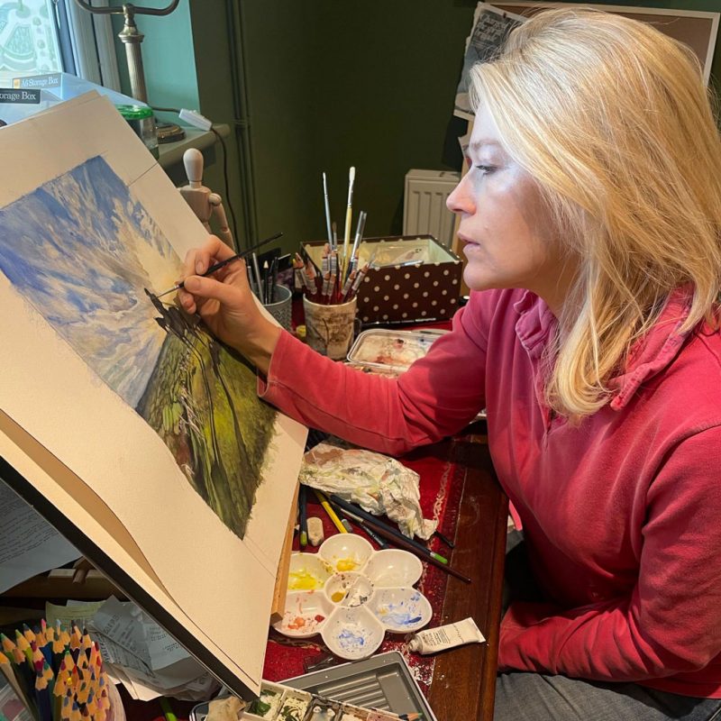 Ali painting